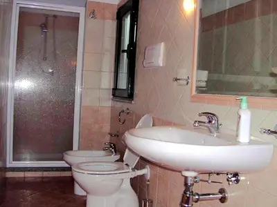 Bagno di Appartamento villa delle Arance 300mt dalla spiaggia