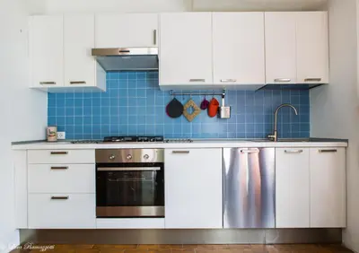 Cucina o angolo cottura di Hotiday Apartments Case Bianche