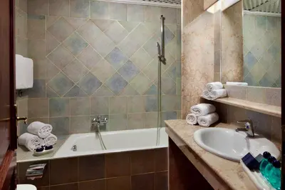 Bagno di ISA-Apartments with air conditioning in Sos Alinos