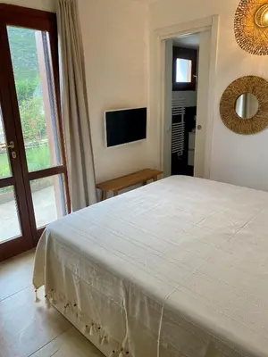 TV o dispositivi per l'intrattenimento presso Villa Cice, con giardino