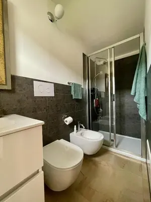 Bagno di Villa Cice, con giardino