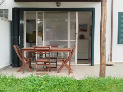 Patio o area all'aperto di Alba Apartment