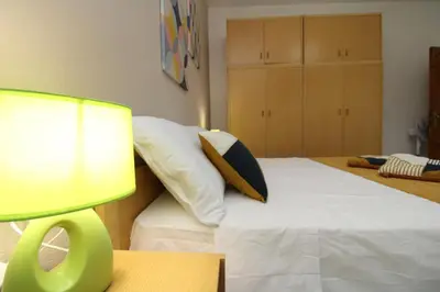 Letto o letti in una camera di La Caletta Central