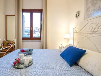 Letto o letti in una camera di Apartment La casa dei Cestini by Interhome