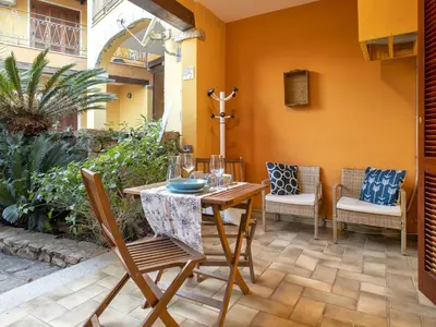 Area soggiorno di Apartment La casa dei Cestini by Interhome