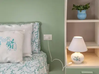 Letto o letti in una camera di Holiday Home La Conchiglia D'oro by Interhome