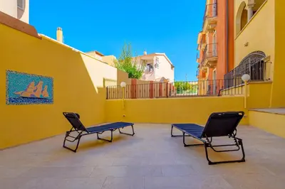 Planimetria di Appartamento Vista Marina direttamente sulla spiaggia con vista mare