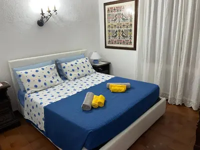 Letto o letti in una camera di Il Mirto di Maria- La Villetta