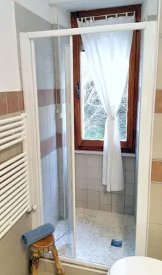 Bagno di La bouganville Apartments