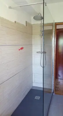 Bagno di La bouganville Apartments