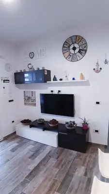 TV o dispositivi per l'intrattenimento presso P I G Ó 's HOUSE