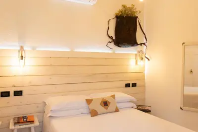 Letto o letti in una camera di Domo de Ciu Nenneddu