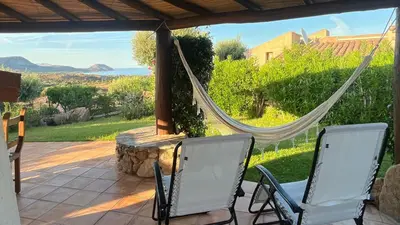 Paesaggio naturale nelle vicinanze della villa