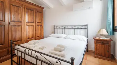 Letto o letti in una camera di Villino Flora