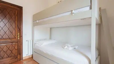 Letto o letti in una camera di Villino Flora