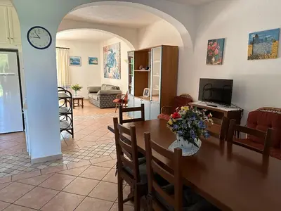 TV o dispositivi per l'intrattenimento presso Villa Pinna