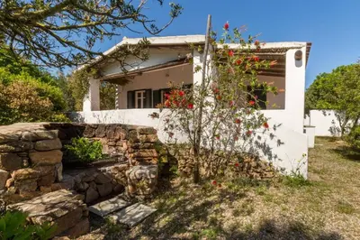 Giardino di Villa con accesso privato alla spiaggia di Cala Brandinchi
