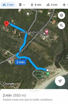 Planimetria di Villa Santa Maria