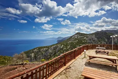 Paesaggio naturale nelle vicinanze dell'agriturismo