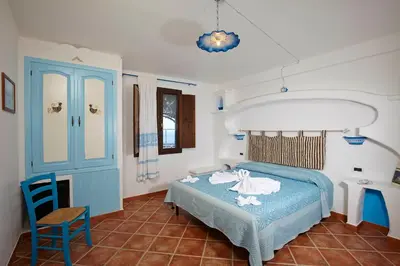 Letto o letti in una camera di Agriturismo Codula Fuili