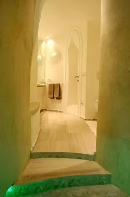 Letto o letti in una camera di VILLA DOminore - Punta Est, Capo Coda Cavallo - San Teodoro