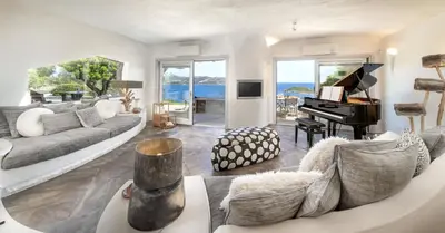 Area soggiorno di VILLA DOminore - Punta Est, Capo Coda Cavallo - San Teodoro