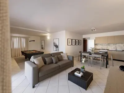 Area soggiorno di Citai Panoramic Apartments