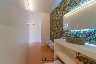 Bagno di Lussuosa Villa con piscina a Porto Rotondo