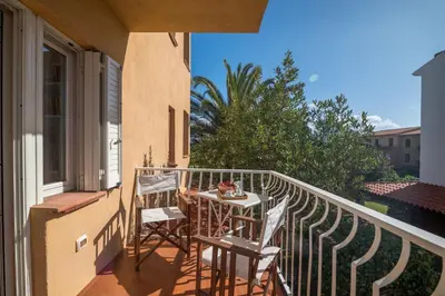 Balcone o terrazza di Il Vecchio Faro A37 Close To The Beach - Happy Rentals