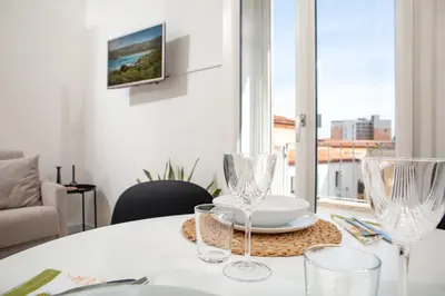 Area soggiorno di Madau's House Exclusive Apartments & Suites
