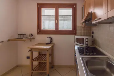 Cucina o angolo cottura di Pittulongu mare