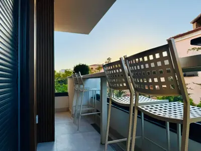 Balcone o terrazza di Luxury Newly Build 1BR Apartment Azulis#5 - Lift - Terrace - Free Parking