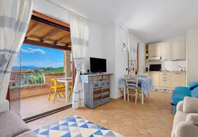 TV o dispositivi per l'intrattenimento presso Appartamento pittulongu