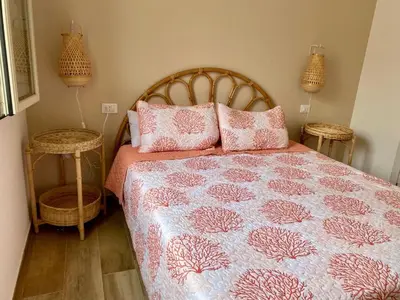 Letto o letti in una camera di Casa Marisol