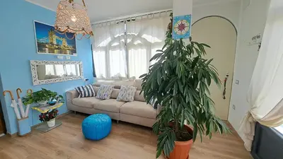 Letto o letti in una camera di Harry's House San Teodoro con piscina privata