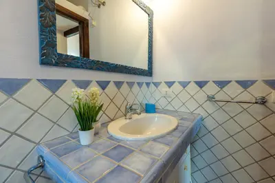 Bagno di Splendida Villetta Vista Mare Bados