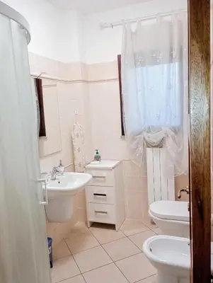 Bagno di La Casa di Rossella nel cuore della città , Downtown spacious apartment
