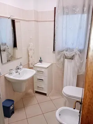Bagno di La Casa di Rossella nel cuore della città , Downtown spacious apartment