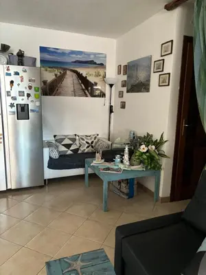 Area soggiorno di Casa Azzurra