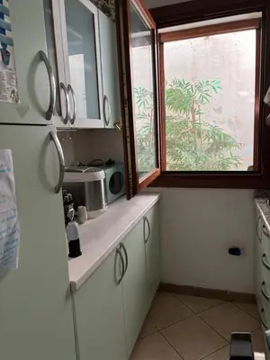 Cucina o angolo cottura di Casa Azzurra