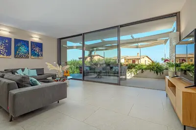 TV o dispositivi per l'intrattenimento presso Villa Solea, Golfo Aranci