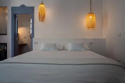 Letto o letti in una camera di Mediméa
