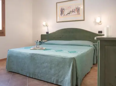 Letto o letti in una camera di Idyllic Residence Cala Viola B3 1 BedApt sleeps 3