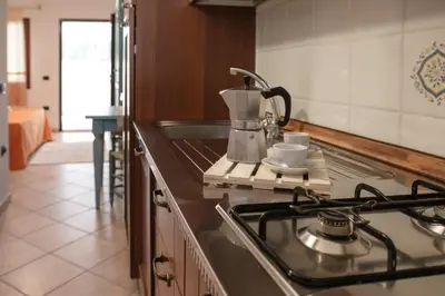 Cucina o angolo cottura di Idyllic Residence Cala Viola B3 1 BedApt sleeps 3