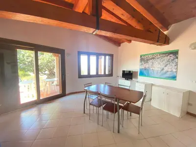 TV o dispositivi per l'intrattenimento presso Villetta Capo Coda Cavallo 2