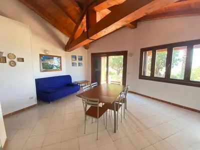 TV o dispositivi per l'intrattenimento presso Villetta Capo Coda Cavallo 2