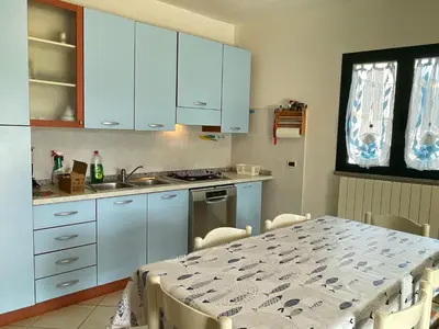 Cucina o angolo cottura di Casa Smeraldo