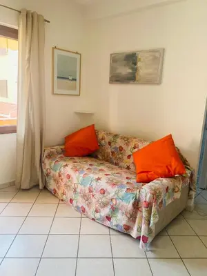 Area soggiorno di Bay Turquoise House