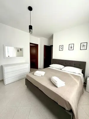 Letto o letti in una camera di Mickey's House
