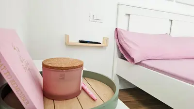 Letto o letti in una camera di Domo Ulleri